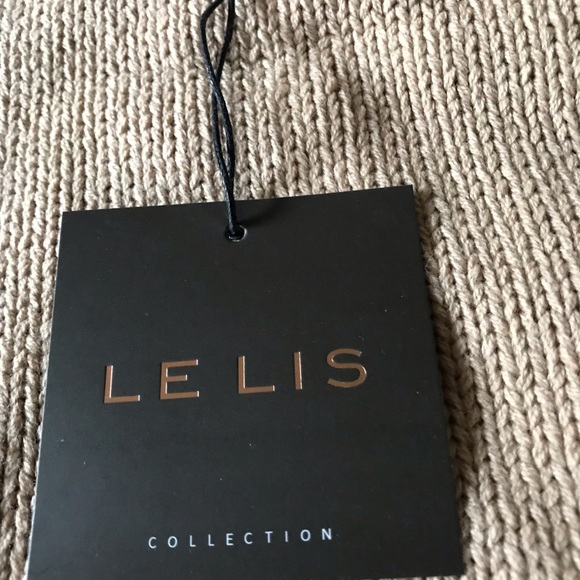 NWT Le Lis collection cotton crop sweater - Picture 2 of 4